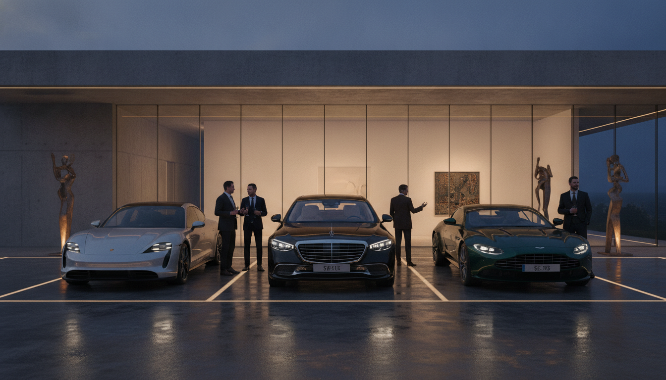 Art Gallery Viewings: Your Vehicle Makes the First Statement