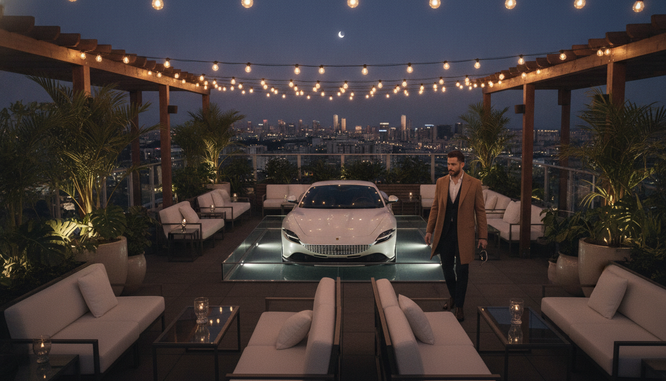 Rooftop Bars: Exclusive Access in Your Dream Machine